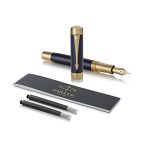 FP PARKER DUOFOLD BLUE CHEVRON